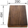 Deska do krojenia z drewna orzechowego 225331